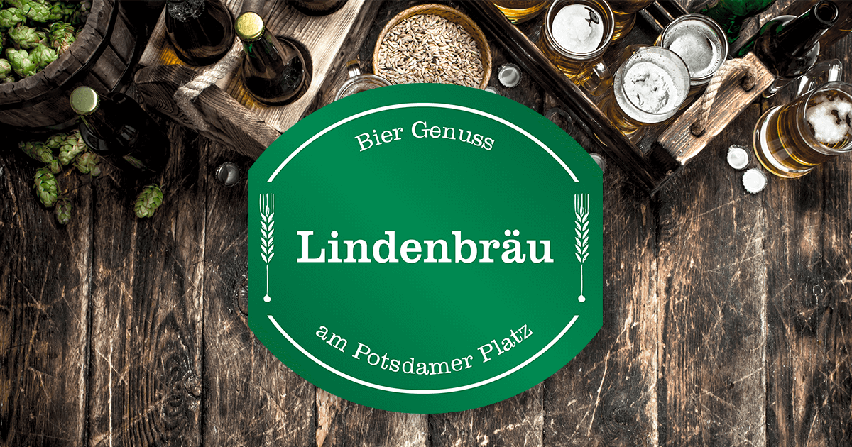 Lindenbrau In The Sony Center At The Potsdamer Platz